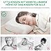 UTTU Memory Foam Sandwich Kissen, Kopfkissen zur Linderung von Nackenschmerzen, Ergonomisches...