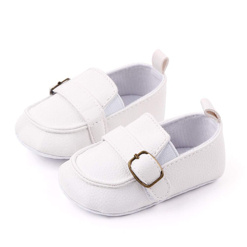 MASOCIO Scarpine Neonato Primi Passi Scarpe Prima Infanzia Scarpette Bimbo con Suole Morbide Antiscivolo
