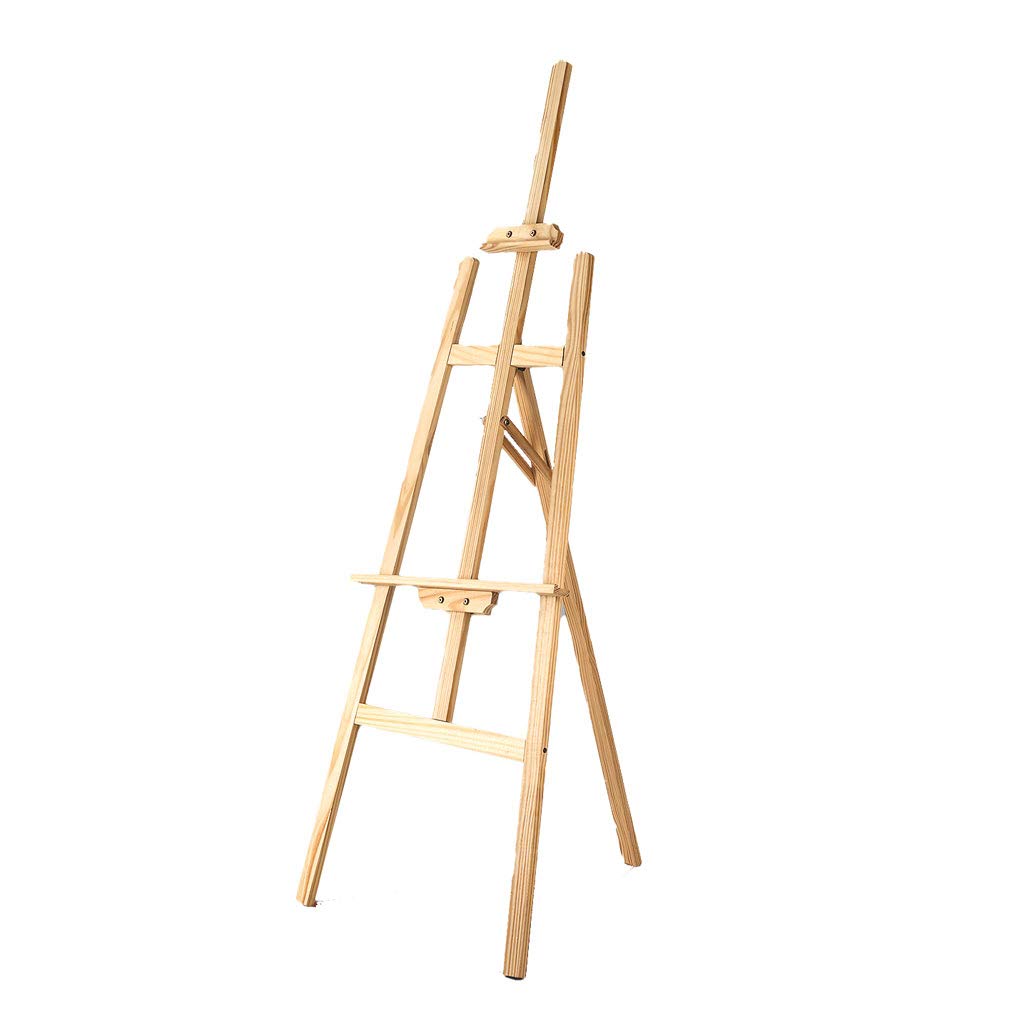 Txgjwra 175Cm Display Easel Drawing Board Wooden Easel Wooden Sketch Oil Painting Watercolor Can Be And Telescopic For Children And Adults/150Cm/150Cm,Skcnag3530