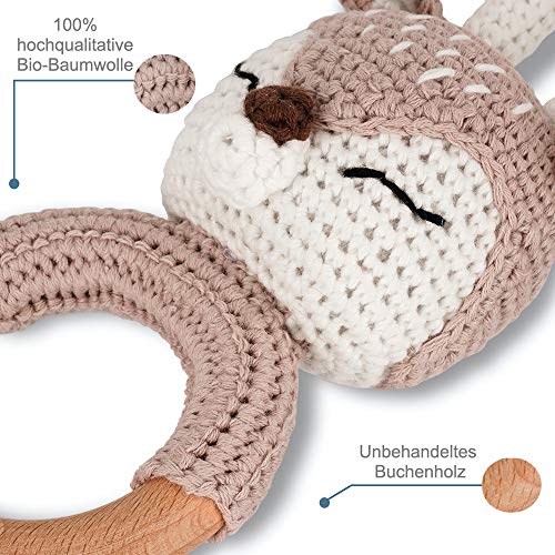 Bunnywelt Sonaglio per neonati per bambine e