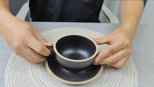 Amazon.com | Coffeezone Vintage Design 12 oz Ceramic Latte Art