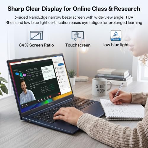 Image of ASUS Vivobook 16 FHD Touchscreen Core 7 350 AI Laptop, 64GB DDR5 2TB SSD