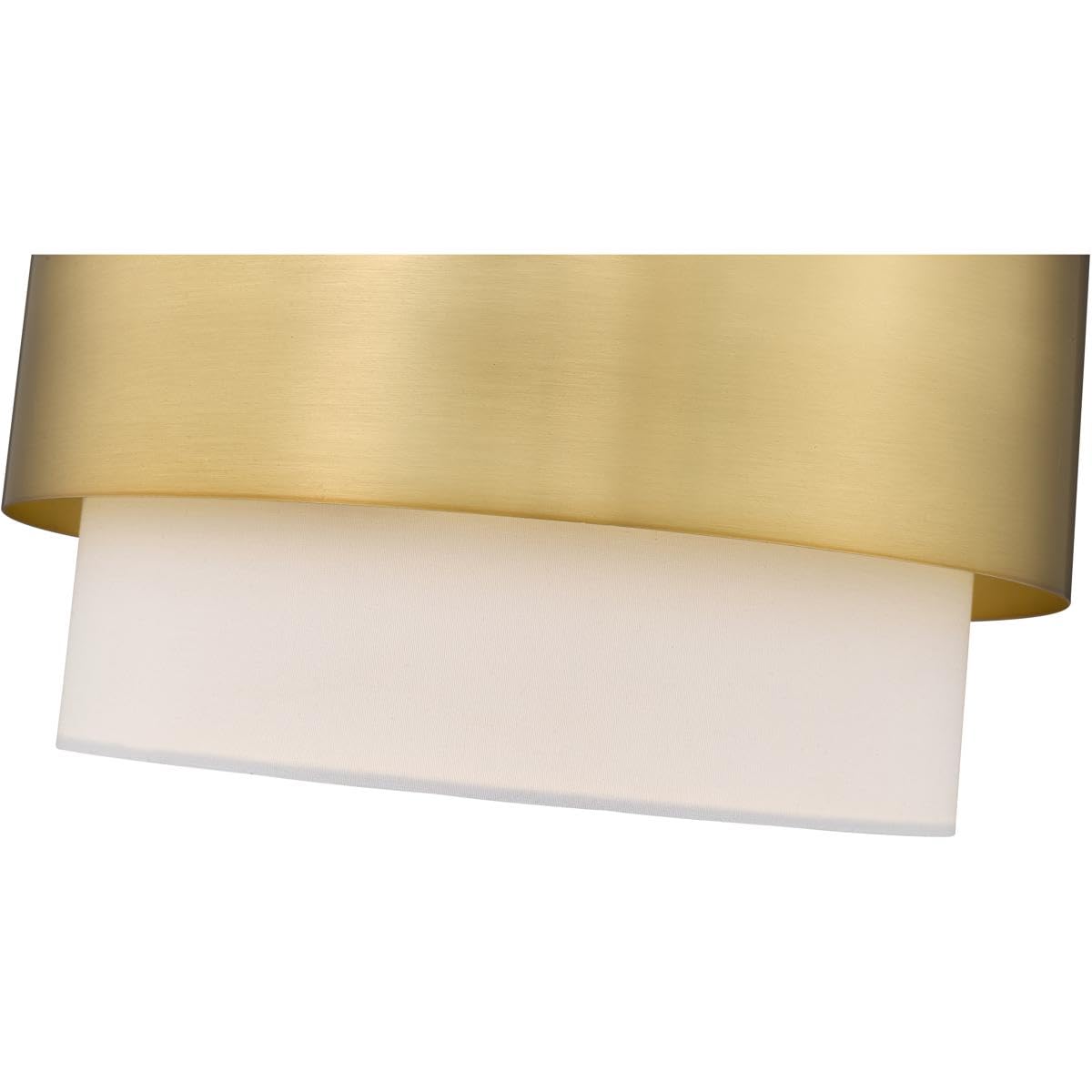 Z-Lite 495P12-MGLD Counterpoint Pendant, 1-Light 60 Watts, Modern