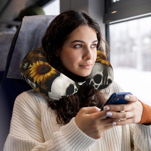 Almohada cervical de viaje con diseño Halloween uno tamaño miniatura 6