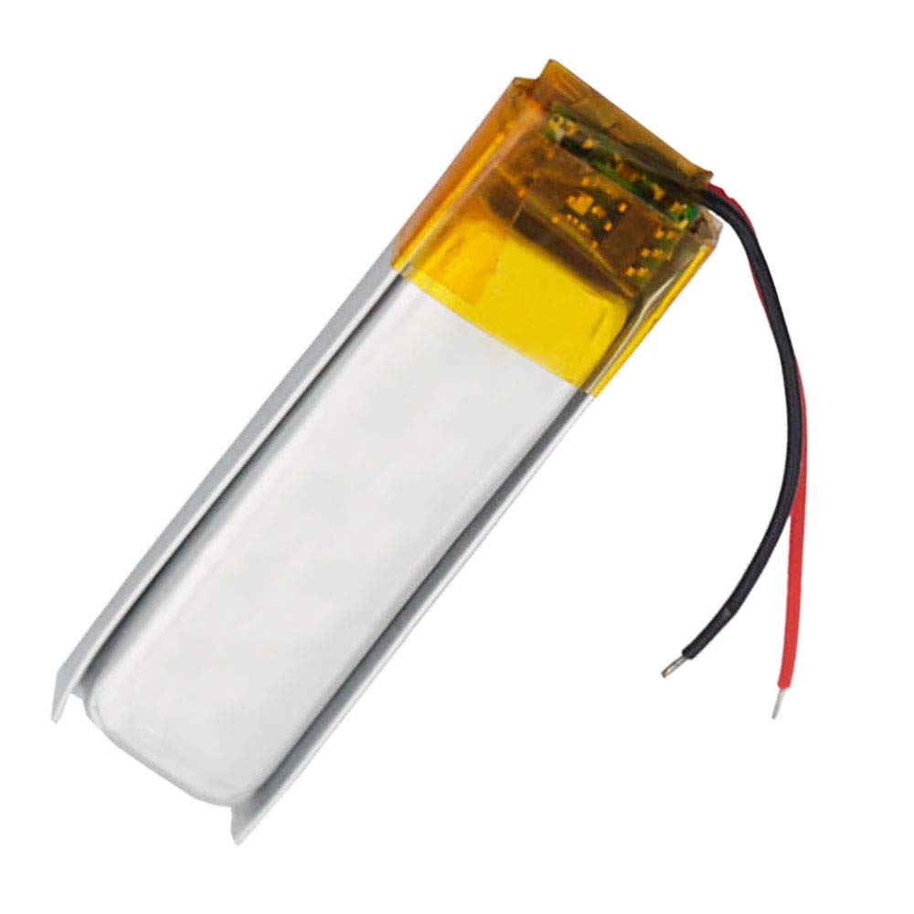 Batería 501035 LiPo 3.7V 130mAh 0.481Wh 1S 5C Liter Energy Battery para Electrónica Recargable teléfono portátil vídeo smartwatch Reloj GPS - No Apta para Radio Control 35x10x5mm (130mAh|501035) — view 4