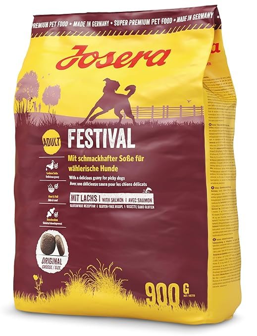 See full amazon price history chart for Josera Festival (2x900gms) Gluten Free Super Premium Dog Food for Adults Pack of 2 Josera Festival (2x900gms) Gluten Free Super Premium Dog Food for Adults Pack of 2 (B0CS9QCJ46) Amazon Price History, Amazon Price Tracker