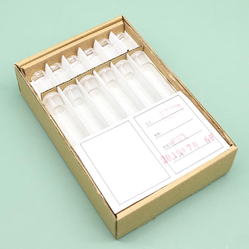 Tubes colorimétriques en verre de laboratoire 6/12, 10, 25, 50 et 100 ml(50ml 12PCS)