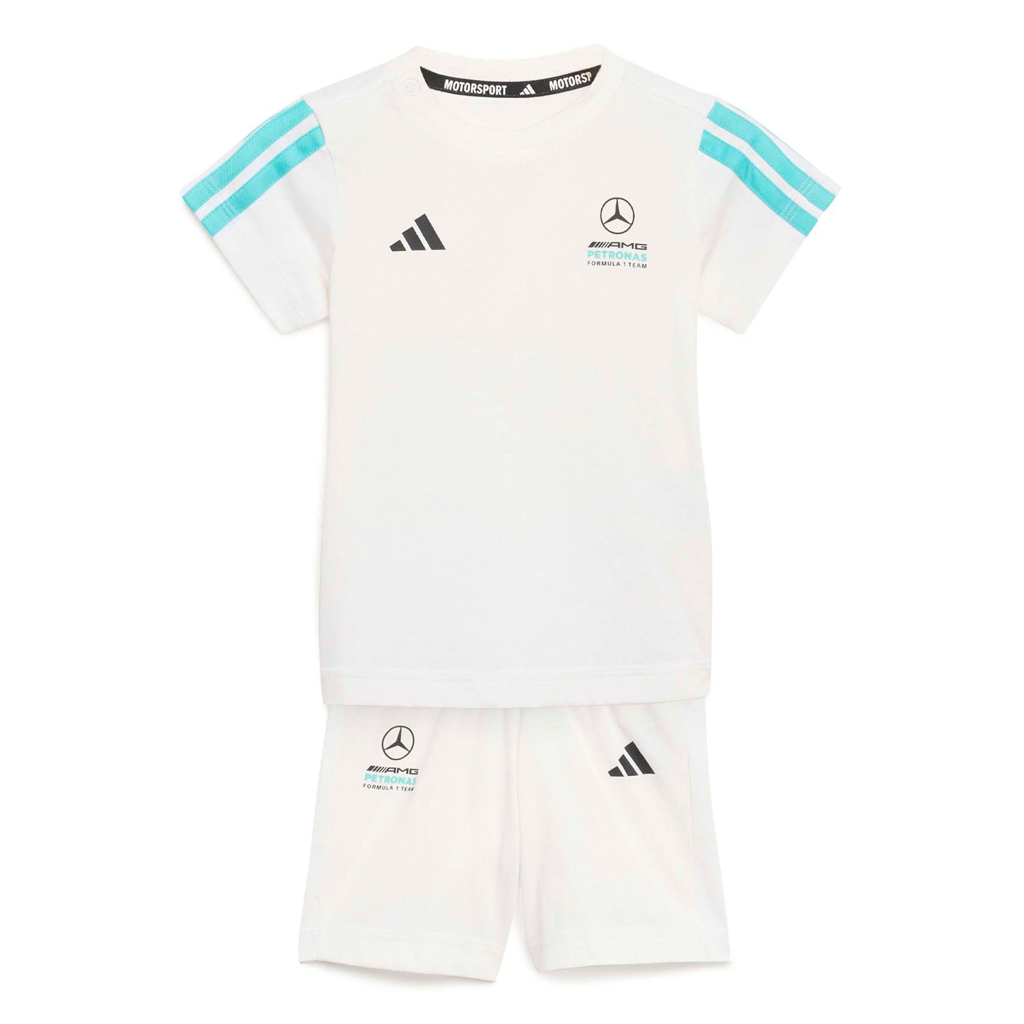 adidas Kids' ENSEMBLE BÉBÉ MANCHES COURTES MERCEDES - AMG PETRONAS FORMULA 1 TEAM DNA