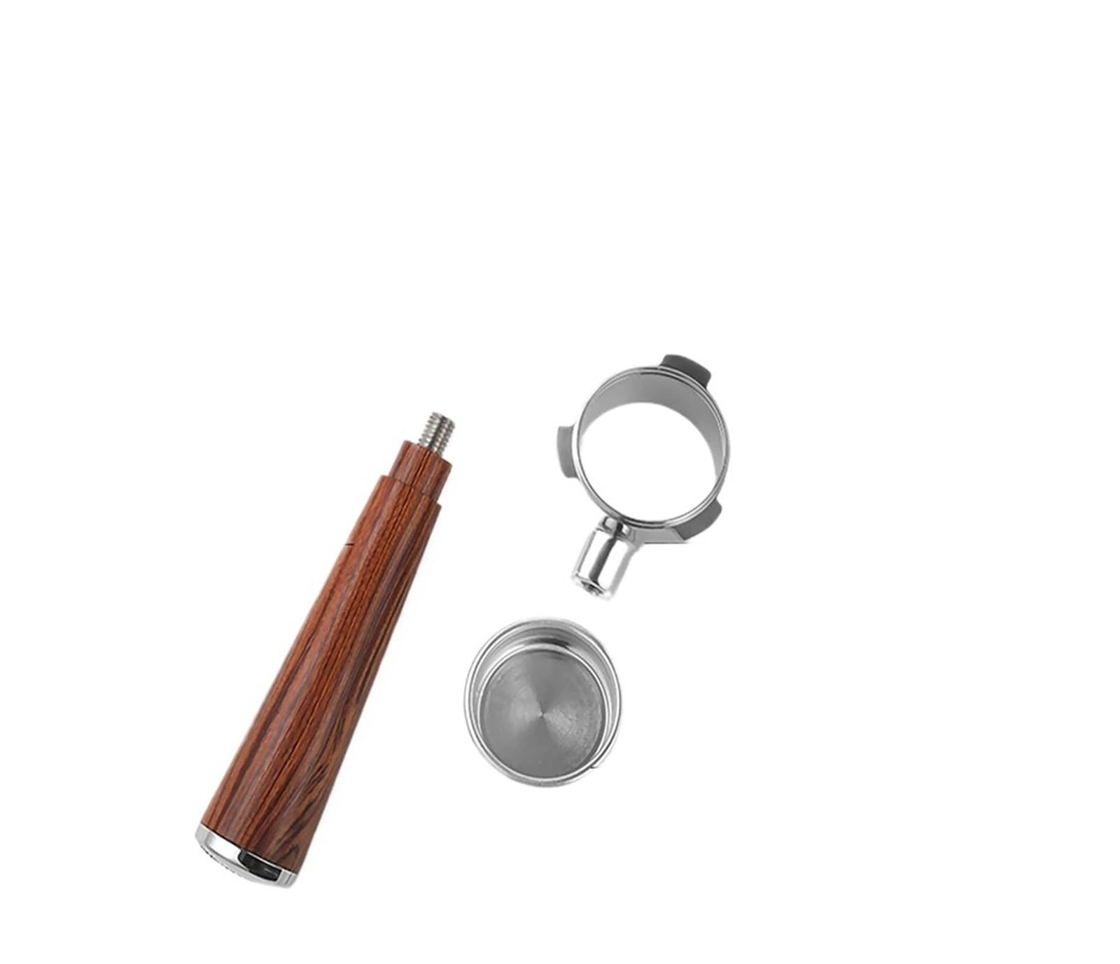 Mango For Cafetera, Compatible Con MHW-3BOMBER, Portafiltro De Café Expreso Sin Fondo De 51/54/58mm(Delonghi 2 ear)