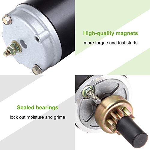 Image of SCITOO Starters New Compatible for Cub Cadet Tractors-Garden 2072 1987-1989 2082 1992-2000 for Toro Mowers-Fairway Groundsmaster 117 1985-1990 Mowers-Zero Turn 720-Z Tractor 1987 5774N SAB0026