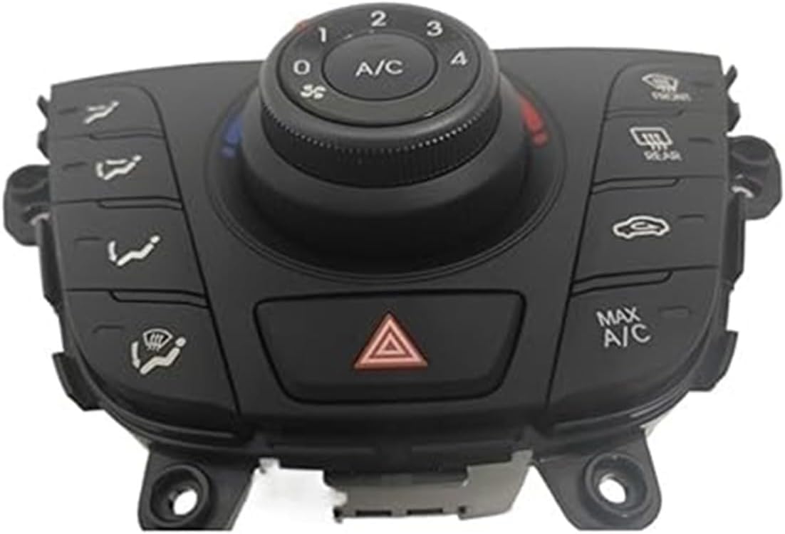 Air Conditioning Switch Panel for Hyundai for Veloster 97250-2V020 Dashboard Air Conditioning Control Button Switch Panel(1.6L)