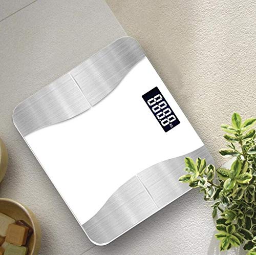Design de mode Analyseur de composition corporelle avec application pour smartphone Balance de graisse corporelle Bluetooth Overbold Precise Balance numérique sans fil pour salle de bain Smart Digita