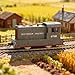 Zylopa MDT Power Diesel Locomotive HO Scale Model Train, Complete with Exquisite Wooden Sleepers and Highly Conductive Nickel Silver Track