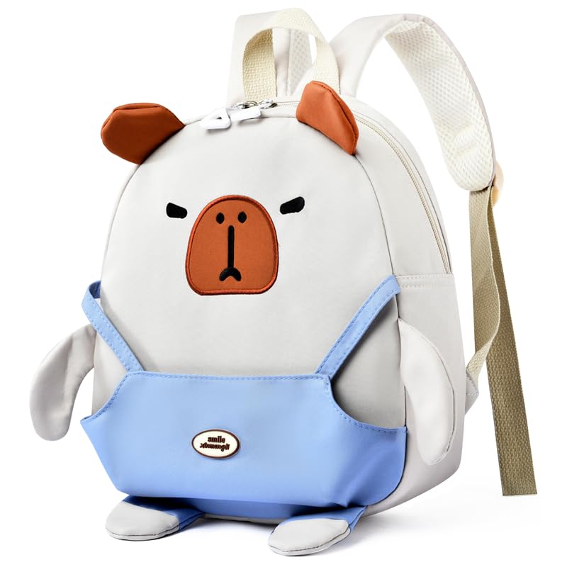 Capybara Stylish Large Capacity Backpack with Zipper Closure for Adventures2