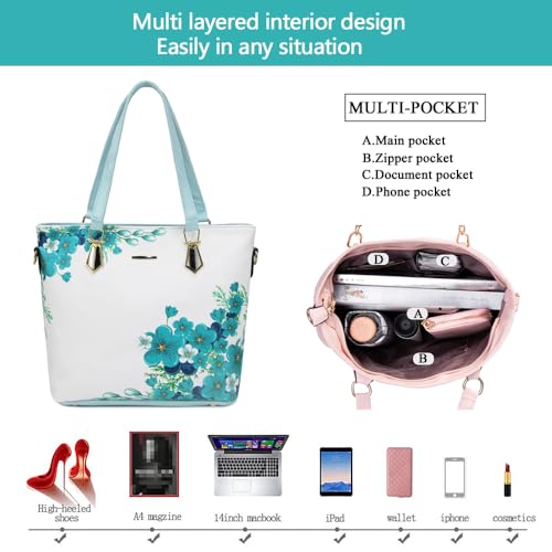 Image of 2E-youth Designer Purses and Handbags for Women Satchel Shoulder Bag Tote Top Handle Bag