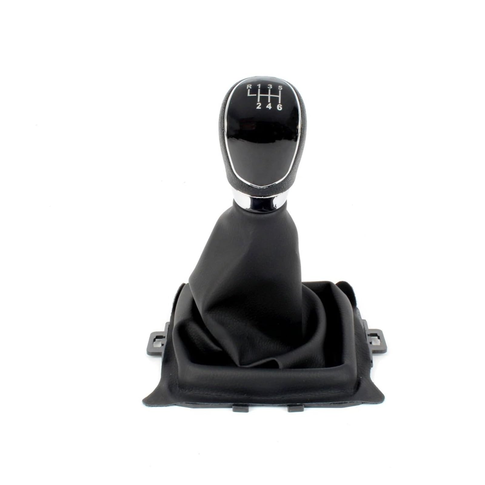 JSYALMSLW for Fiesta 2008-2012 Shift Lever Knob PU Leather/ABS Performance