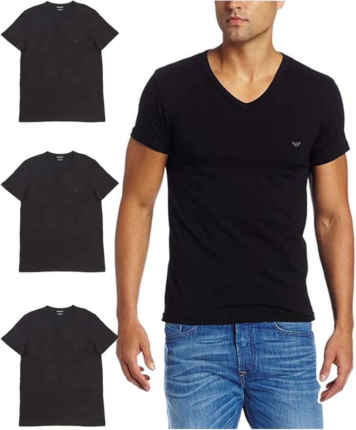 エンポリオアルマーニ Tシャツ 3枚セット　16A Amazon | [エンポリオアルマーニ] 半袖Tシャツ3枚セット メンズ 3 PACK