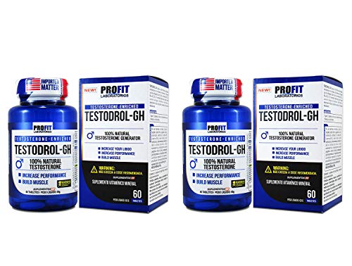 2x Pré Hormonal Testodrol Gh - 60tabs (cada) Original Profit