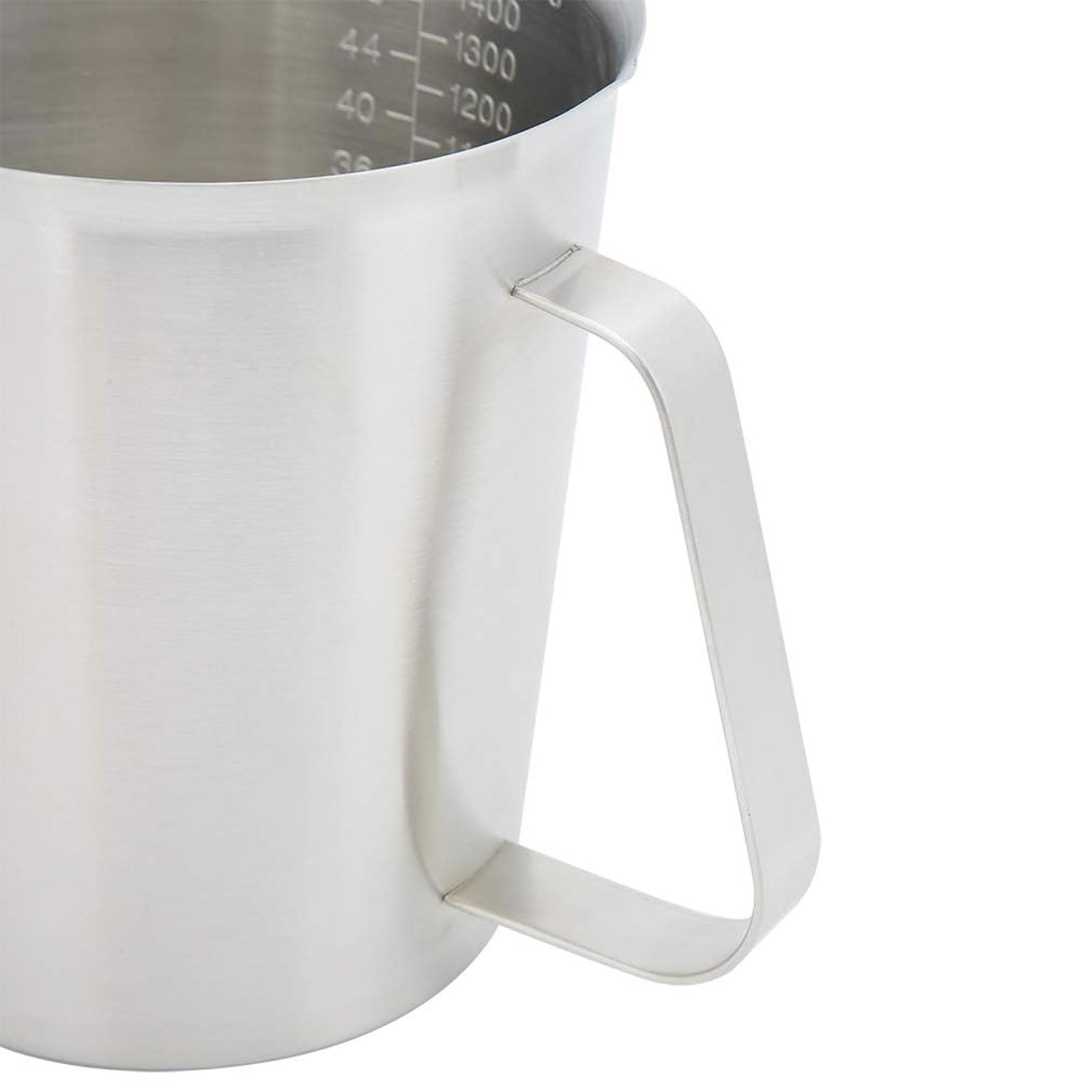 Misurino multifunzione in acciaio inox brocca graduata da 1500 ml Misurino liquido in metallo per cucina cottura cottura