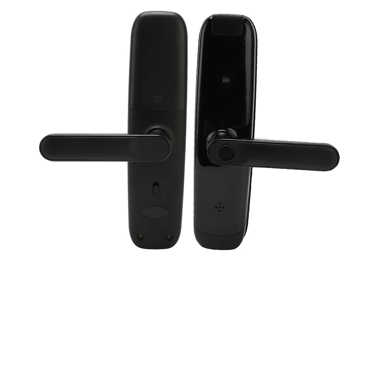 Cerradura de Puerta Inteligente de Entrada sin Llave con Control Remoto y Tarjeta de Acceso para Puertas Residenciales y de Oficinas Pequeñas de 35-50 Mm