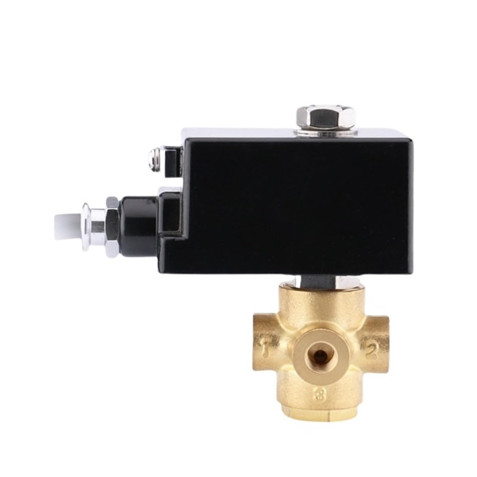 Électrovanne 2 positions 3 voies haute pression pour fluides industriels