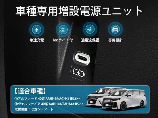 Amazon.co.jp: GIMUYA トヨタ 新型 アルファード 40系 ヴェルファイア