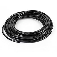 Algopix Similar Product 18 - uxcell Black 8mm OD 5mm ID 20 Meter