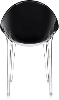 Kartell Mr. Impossible Chairs, Black, 57x55x83.5 cm : Amazon.co.uk