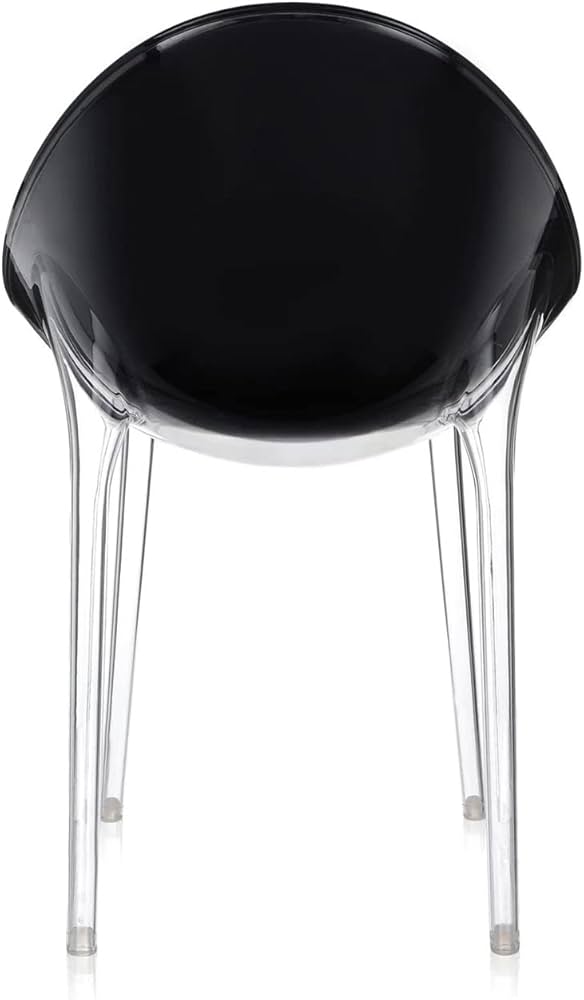 Kartell Mr. Impossible Chairs, Black, 57x55x83.5 cm : Amazon.co.uk