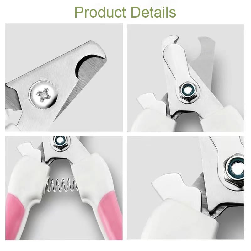 Image of 360º Dog Toothbrush Set, Cat Toothbrush, Dog Dental Cleaning, Dog Finger Toothbrush, Large and Small Pet Dog Toothbrush, Dog Toothpaste Not Included, 8-Piece Pet Nail Trimmer and Nail File Set