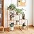 Plant Stand Indoor Plant Stands Bamboo Outdoor Tiered Plant Shelf for Multiple Plants, 3 Tiers 7 Potted Ladder Plant Holder Table Plant Pot Stand for Window Garden Balcony Living Room Corner