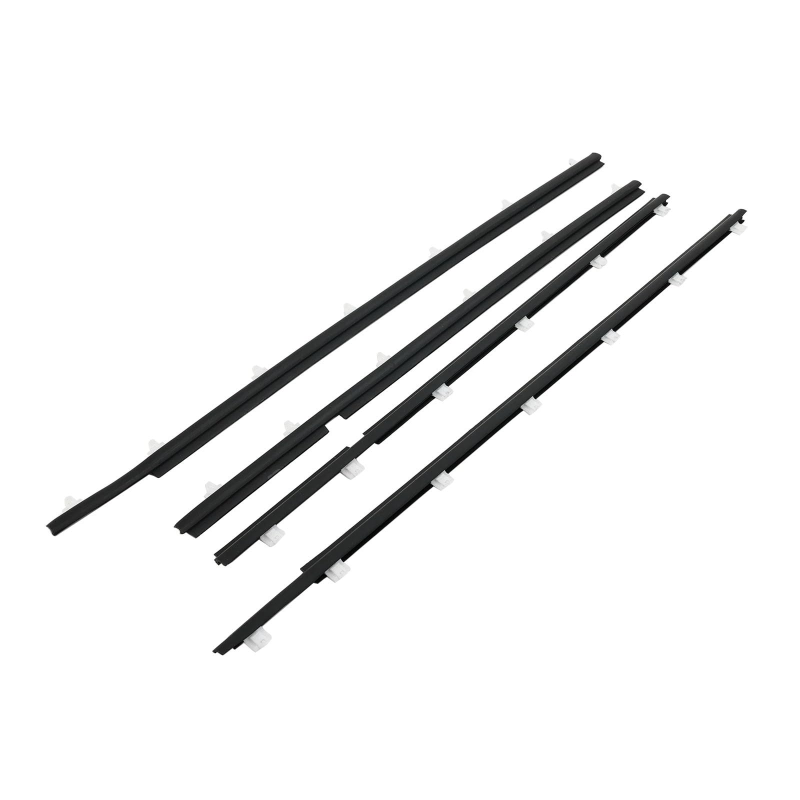 Automotive Window Seals Car Window Seals Compatible with Toyota for Land for Cruiser FJ80 FZJ80 HZJ80 1990-1998 Outer Weatherstrip Door Belt Seal 6821060010