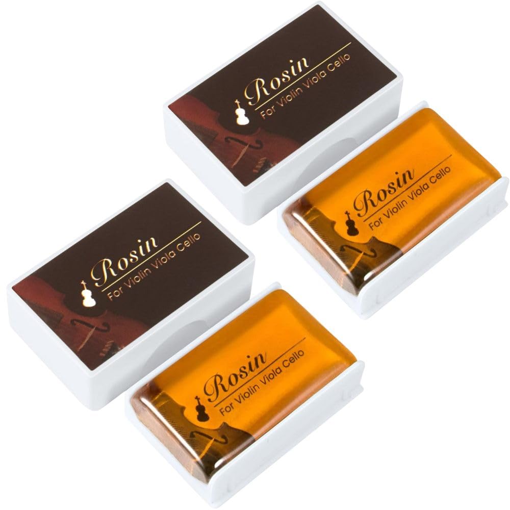 TECHBLAZE Violin Rosin Viola Rosin for Violin Bow, Light Low Dust Rosin, Violin Music Instrument Accessories-image-25