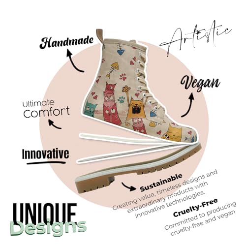 Image of DOGO Long Boots for Women | Handmade Vegan Leather and Unique Design Boots for Women