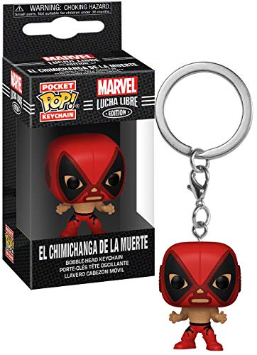 Funko Marvel Luchadores Deadpool - Marvel Luchadores - Xmen - Llavero - Minifigura de Vinilo Coleccionable Llavero Original - Relleno de Calcetines - Idea de Regalo- Mercancia Oficial - Minifigura