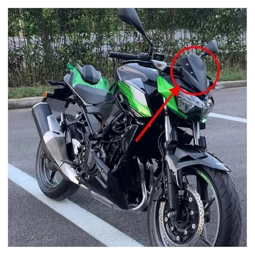 Pare-brise Z400 anti-turbulences : finies les douleurs aux cervicales