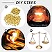 Amyhill 1lb Copper Alloy for Gold Jewelry Copper Casting Alloy Corrosion Resistant Casting Grain for DIY Rings Necklaces Pendants Other Brass Metal Required