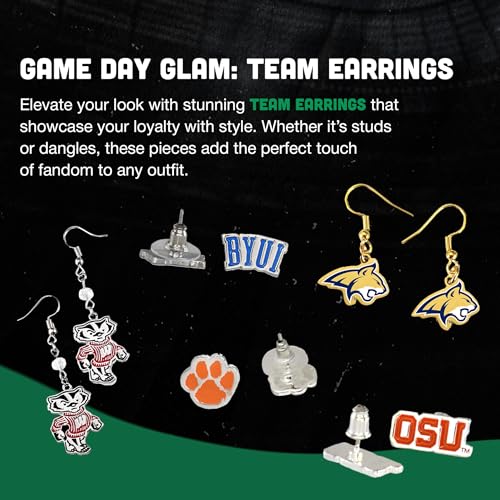 Fan Frenzy Gifts Bangle Bracelet Officially Licensed NCAA College Bracelets | Adjustable to Up to 8 Inches | College Team Jewelry3