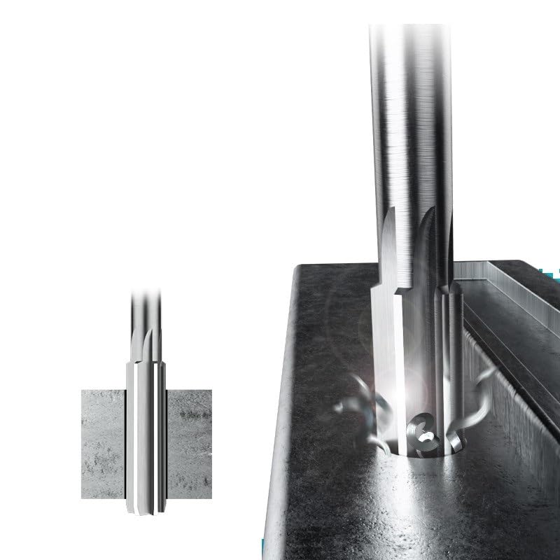 XWTOOL Fraiseuse à Tige Conique HSS H7, Outils de plomberie, Haute précision, Vitesse 15.1mm 15.2mm -21.9mm, alésoir en Acier, 1 pièce (Size : 16.1mm)