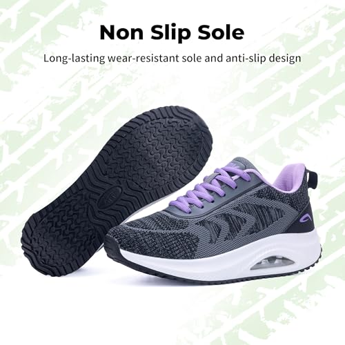 Image of IIV Women's Walking Shoes | Arch Support Orthotic Tennis Shoes | Plantar Fasciitis Sneakers for Pain Relief