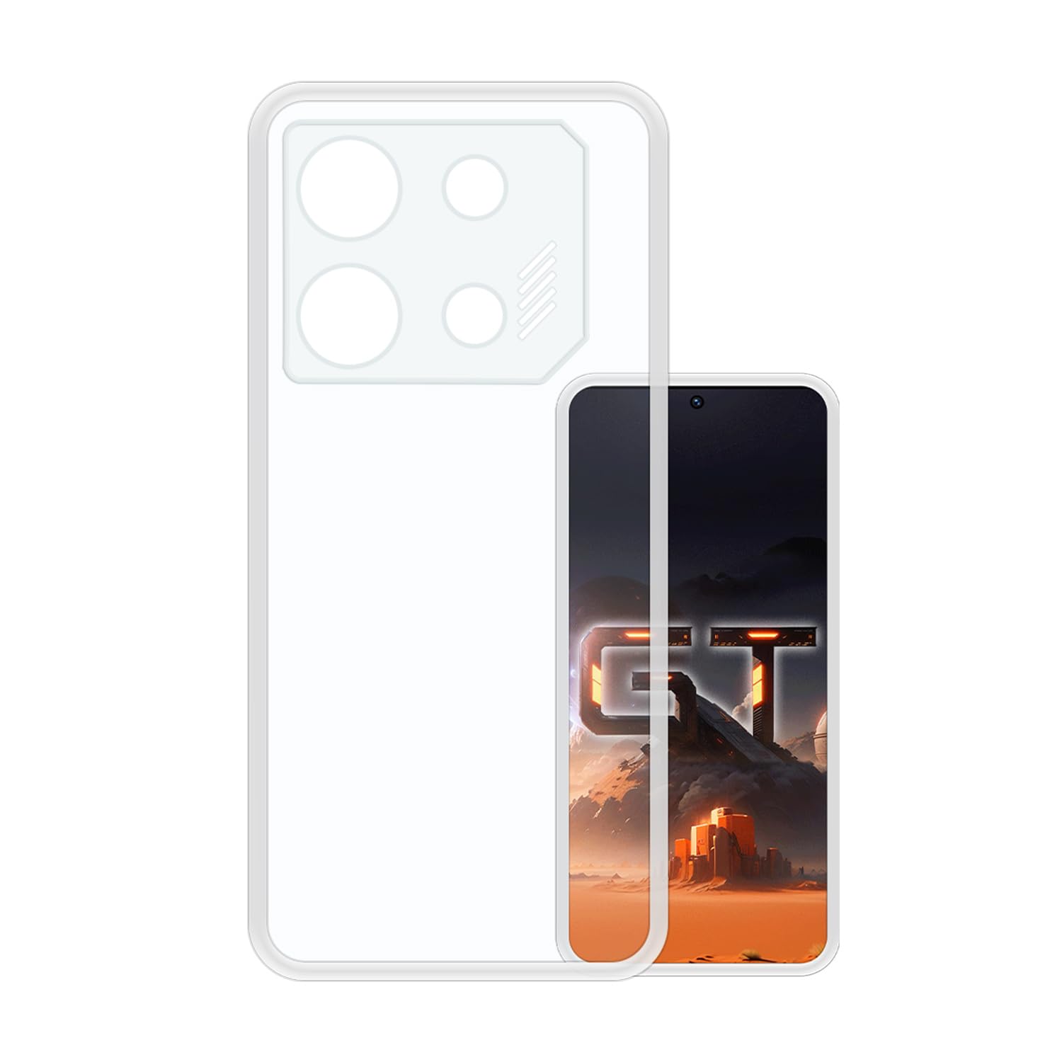 VIDO Transparent Back Case Cover for Infinix GT10 Pro 5G (Soft & Flexible & Camera Protection Back Case) (B0CFHK4MQ2) Amazon Price History, Amazon Price Tracker