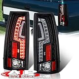 AJP Distributors LED Replacement Tail Lights For Chevy C10 C/K 1500 2500 3500 1988 1989 1990 1991...