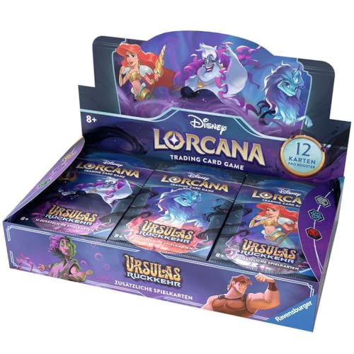 Disney Lorcana JCC Lot de 24 Boosters Allemand Boîte Scellée TCG