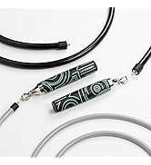 Amazon.com : Crossrope Get Lean Set - Weighted Jump Rope- 1/4 LB and 1/ ...