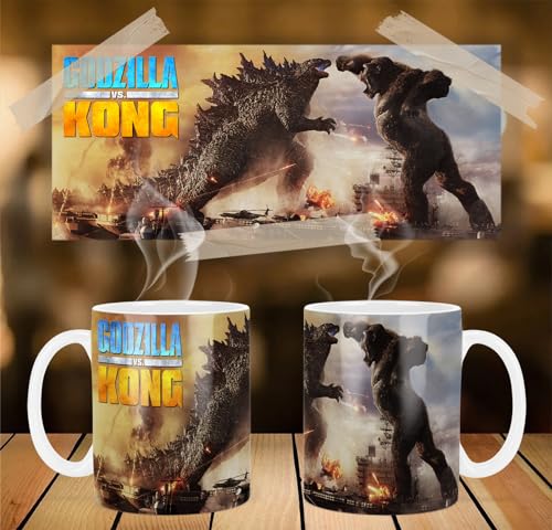 Godzilla Vs Kong A Tasse Keramikbecher Mug