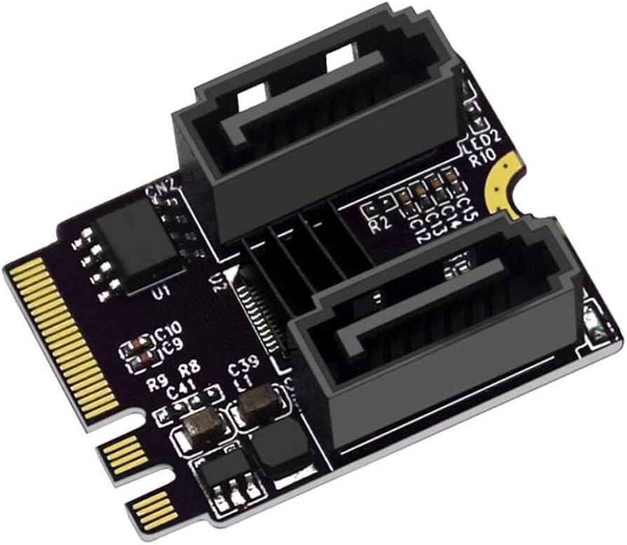 Amazon.com: Sintech M.2 NGFF Key A+E to Dual SATA 3.0 Ports