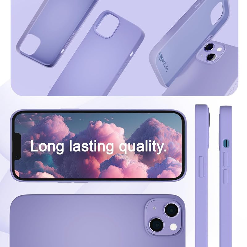 Image of Case Creation Luxurious OG Series for Apple iPhone 8 Case Cover,Anti-Dirty Slim Case Frosted Matte Cute Candy TPU Raised Bezel (Splash of Color) Back Cover for iPhone 8 -Light Purple