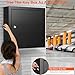 Nebakne 100 Keys Key Cabinet, Anti-Theft Key Lock Box with Key Tags, Adjustable Key Organizer Wall Safe for Car Office House Garage Rental Business
