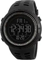 Relógio Masculino Esportivo Digital à Prova D'água Preto 1251