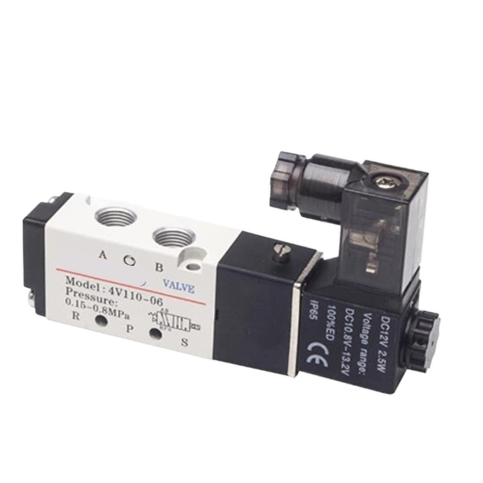 SJJBVPYX Solenoid Valve 4V110M5 4V11006 4V12006 4V130C06 4V130E06 AC220V DC24V DC12V AC24V AC110V(AC110)